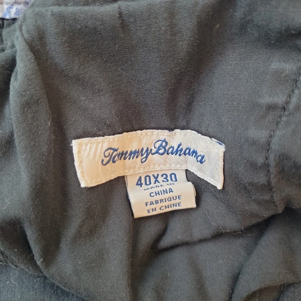 Tommy Bahama Boracay Pants Mens 40x30 Navy Blue Stretch Performance Chino Preppy
